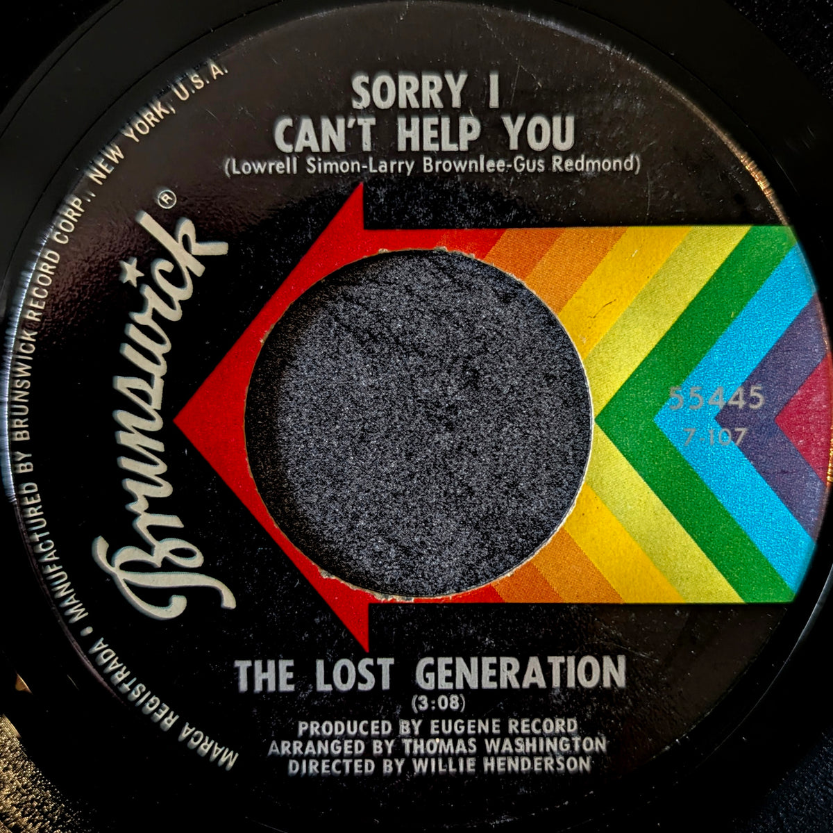 The Lost Generation-Someday/ Sorry I can't help you