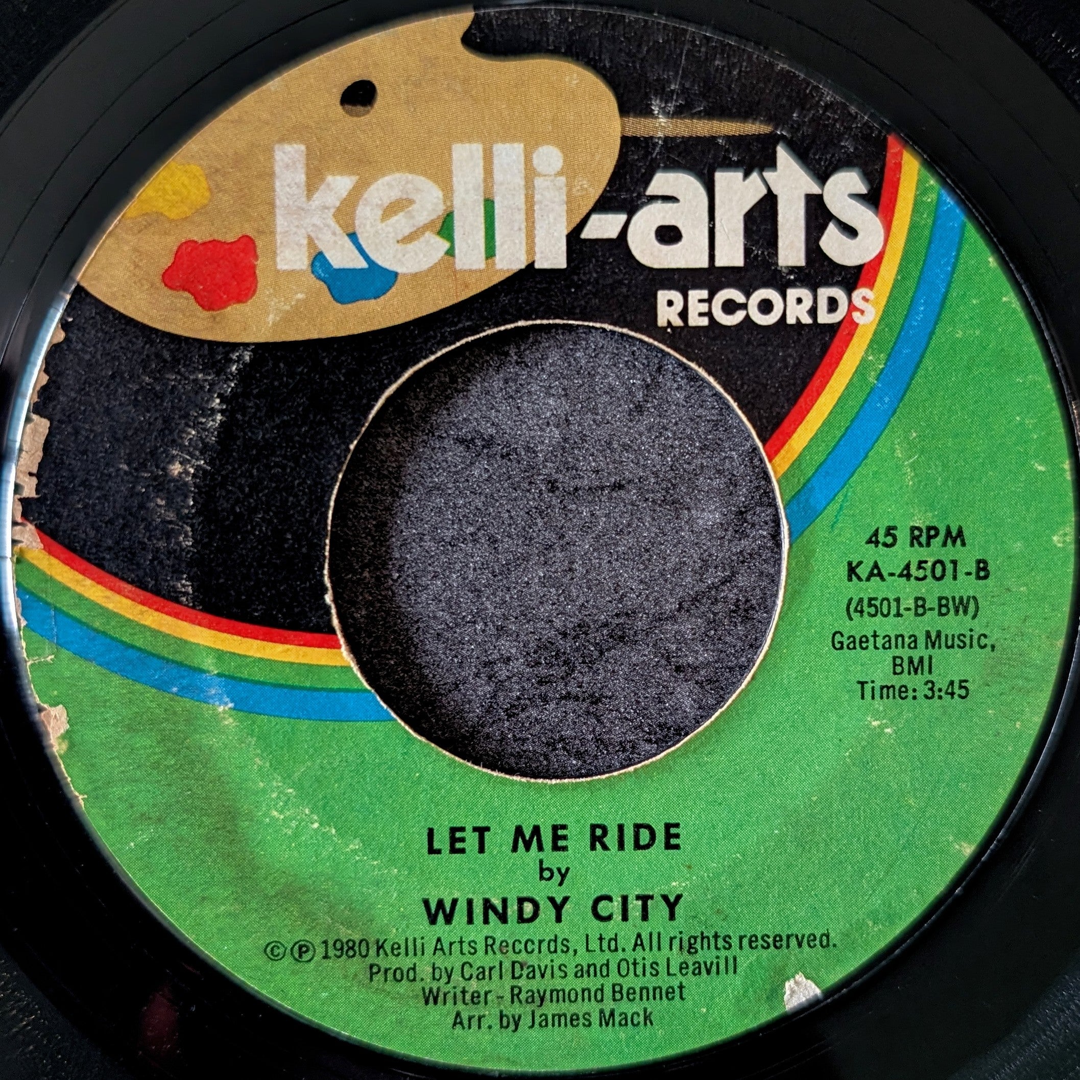 Windy City-I still love you/Let me ride