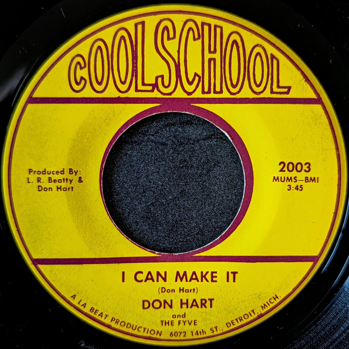 Don Heart and The Fyve-Keep on holding on / I can make it