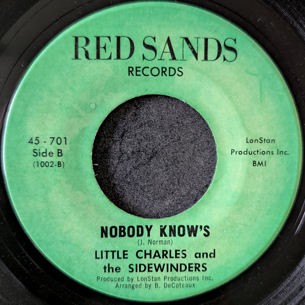 Little Charles and The Sidewinders-You're blessing/Nobody know's