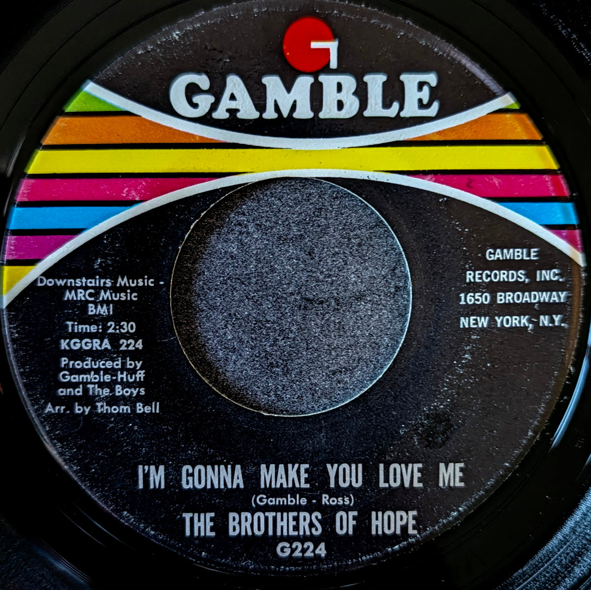 The Brothers of hope-I'm gonna make you love me/Nickol Nickol