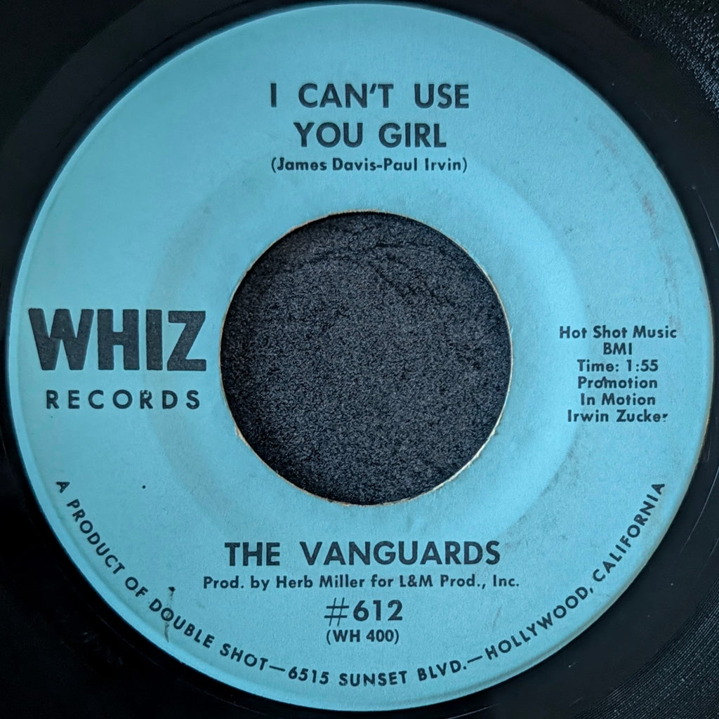 The Vanguards-Somebody Please/ I can't use you girl