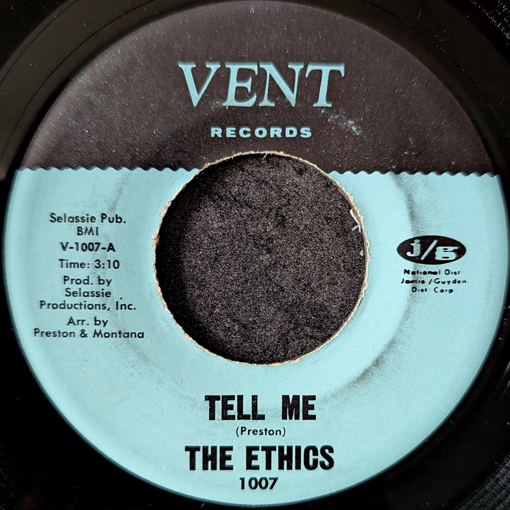 The Ethics-Tell me/There'll still be a sweet tomorrow