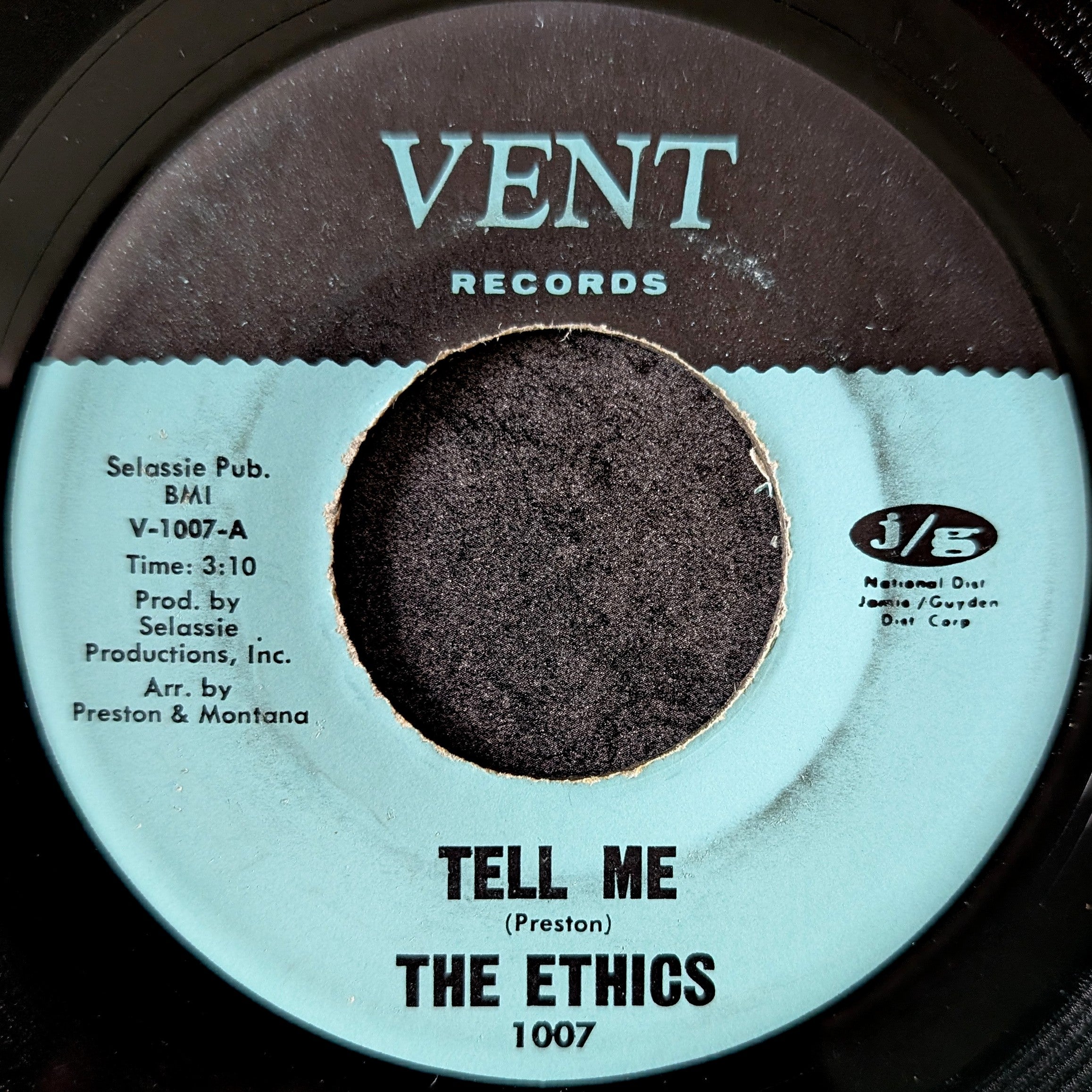The Ethics-Tell me/There'll still be a sweet tomorrow