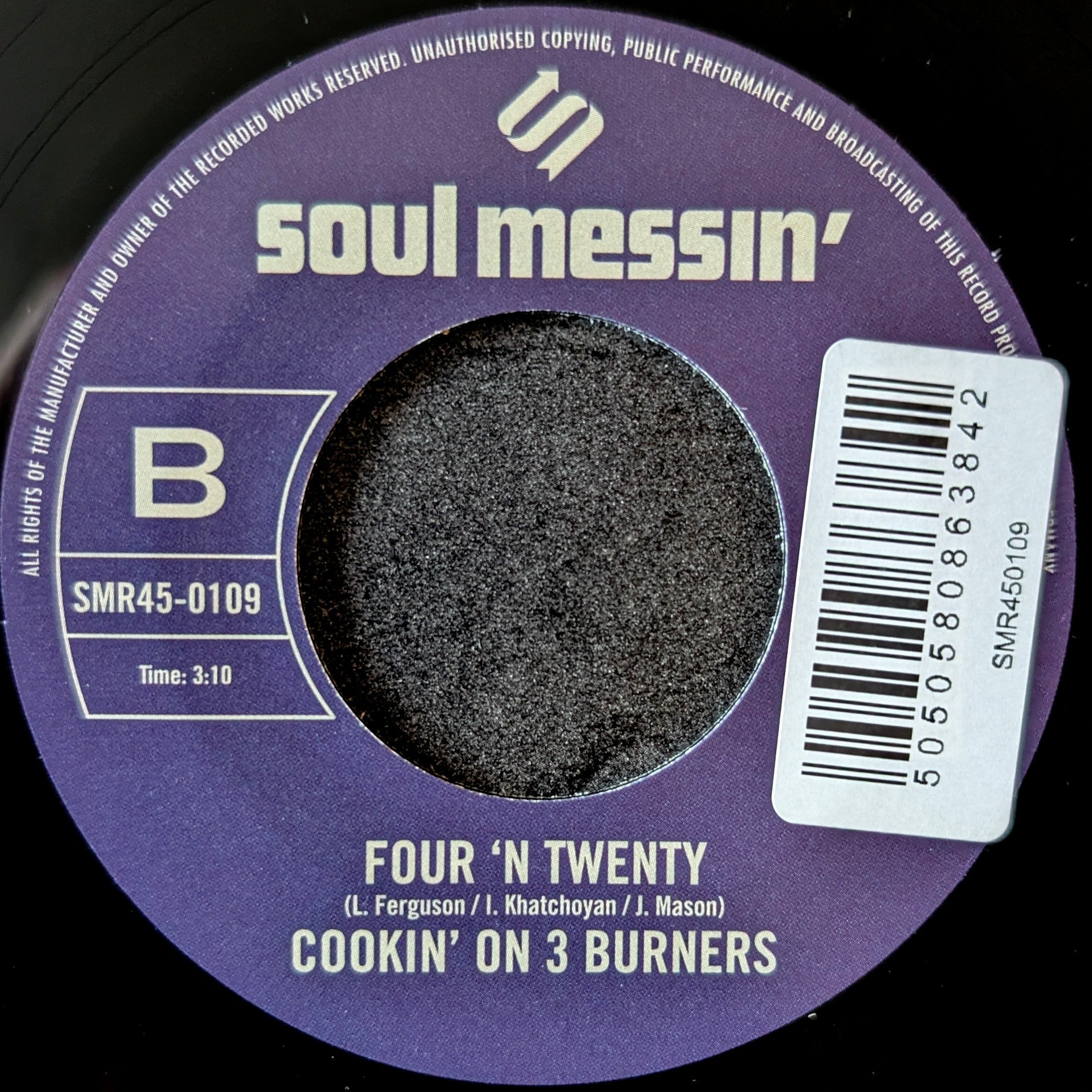 Cookin' on 3 Burners-This Girl/ Four 'N Twenty