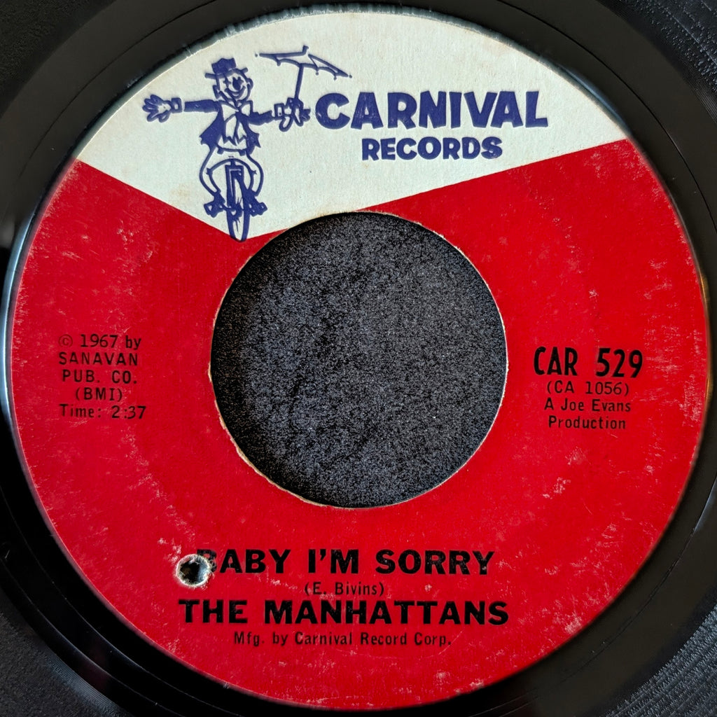 The Manhattans-When We're made as one/Baby I'm sorry