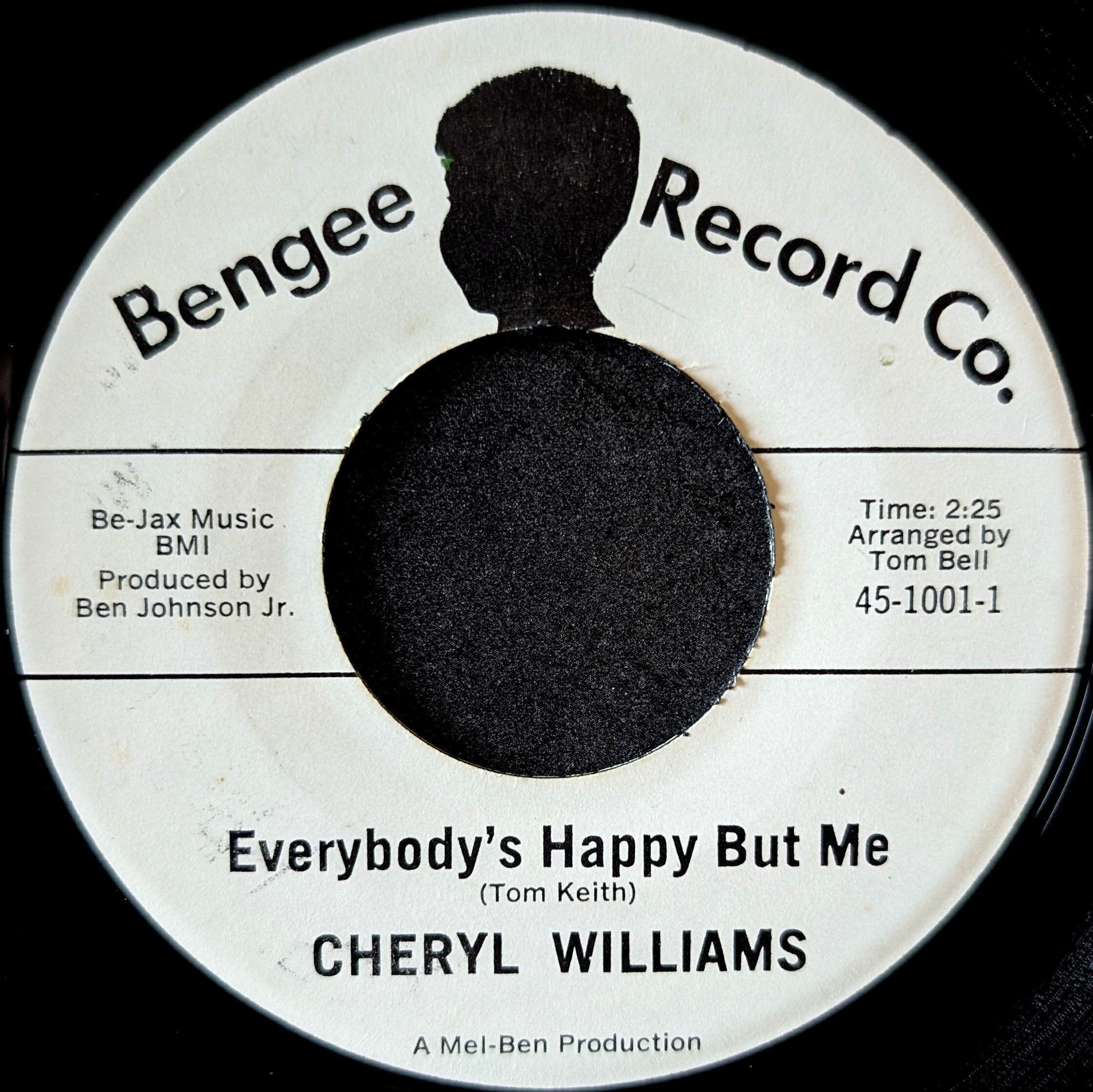 Cheryl Williams-Everybody's Happy but me/ I'm your fool