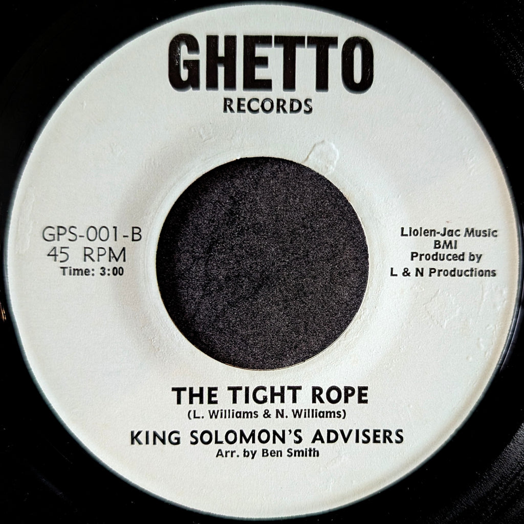 King Solomon's Advisers-Back of my mind/ The Tight rope