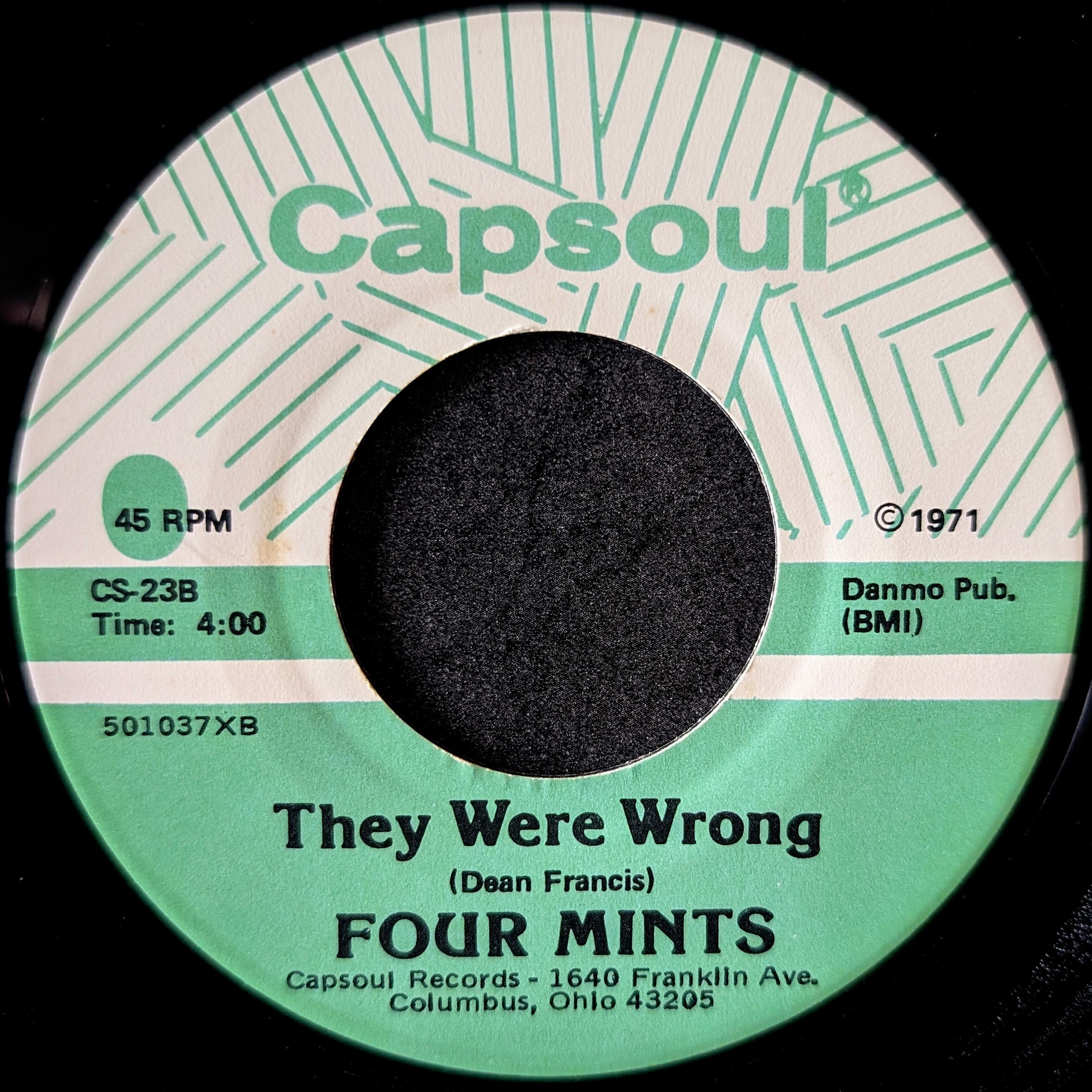 Four Mints-Row-Row-Row my boat/They were wrong