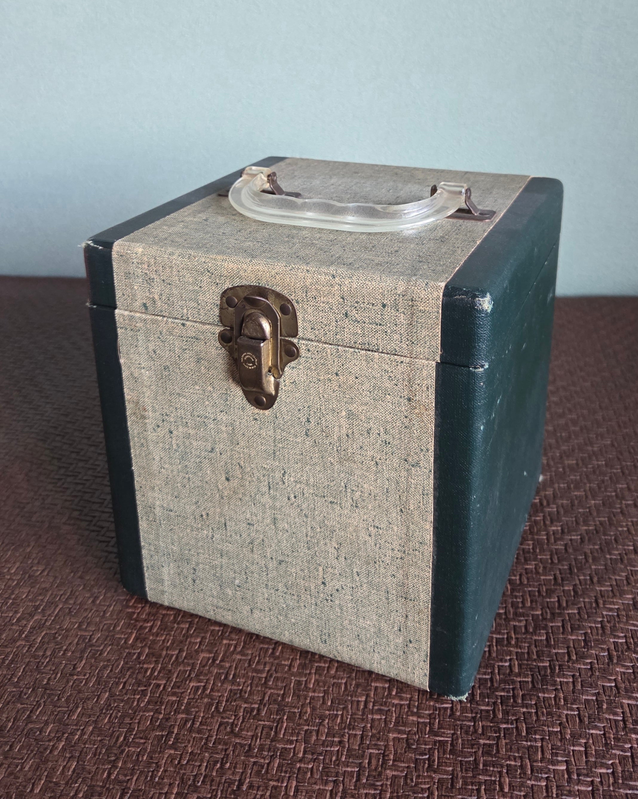 60's Vintage 45rpm Record Storage Box