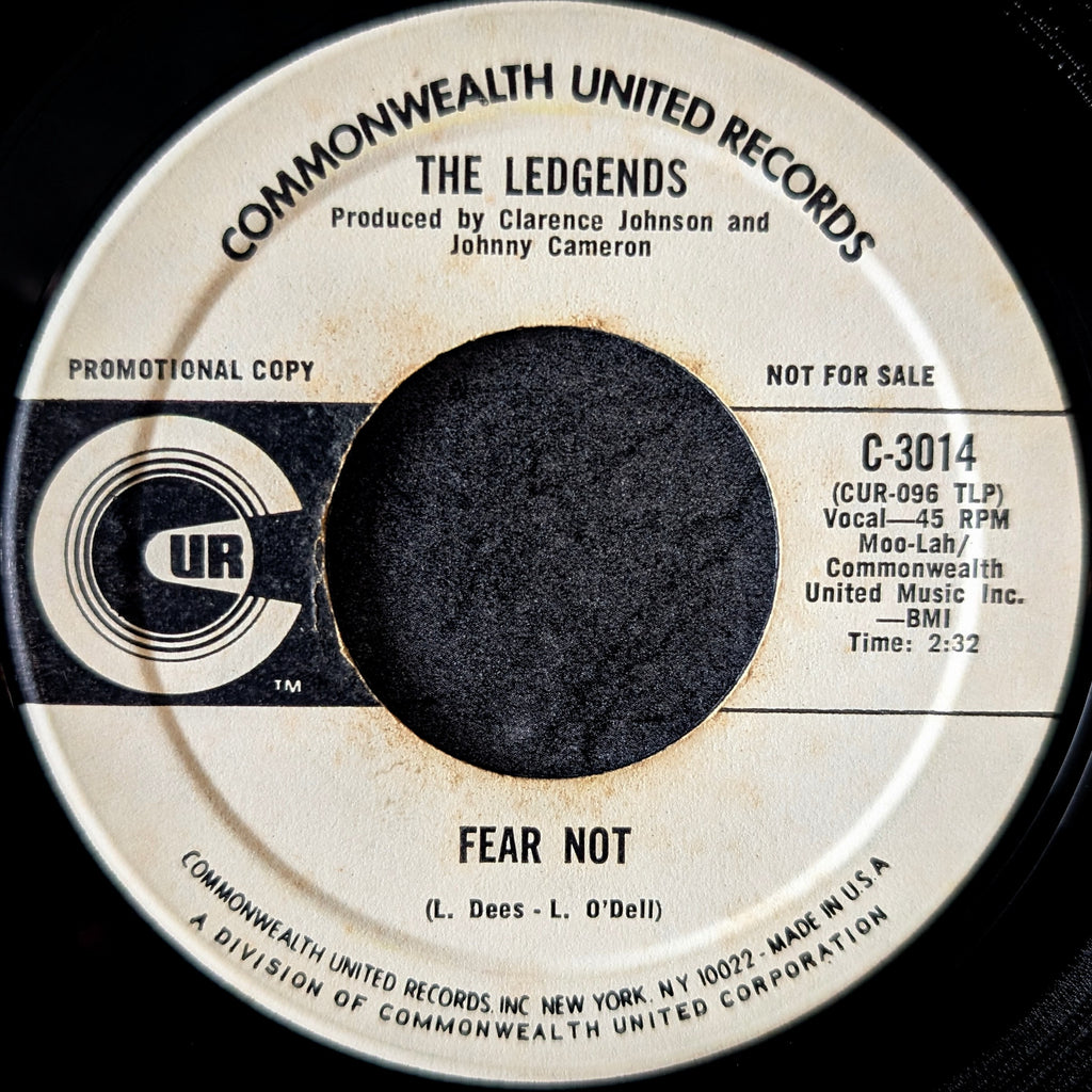 The Ledgends-Gotta let you go/Fear not
