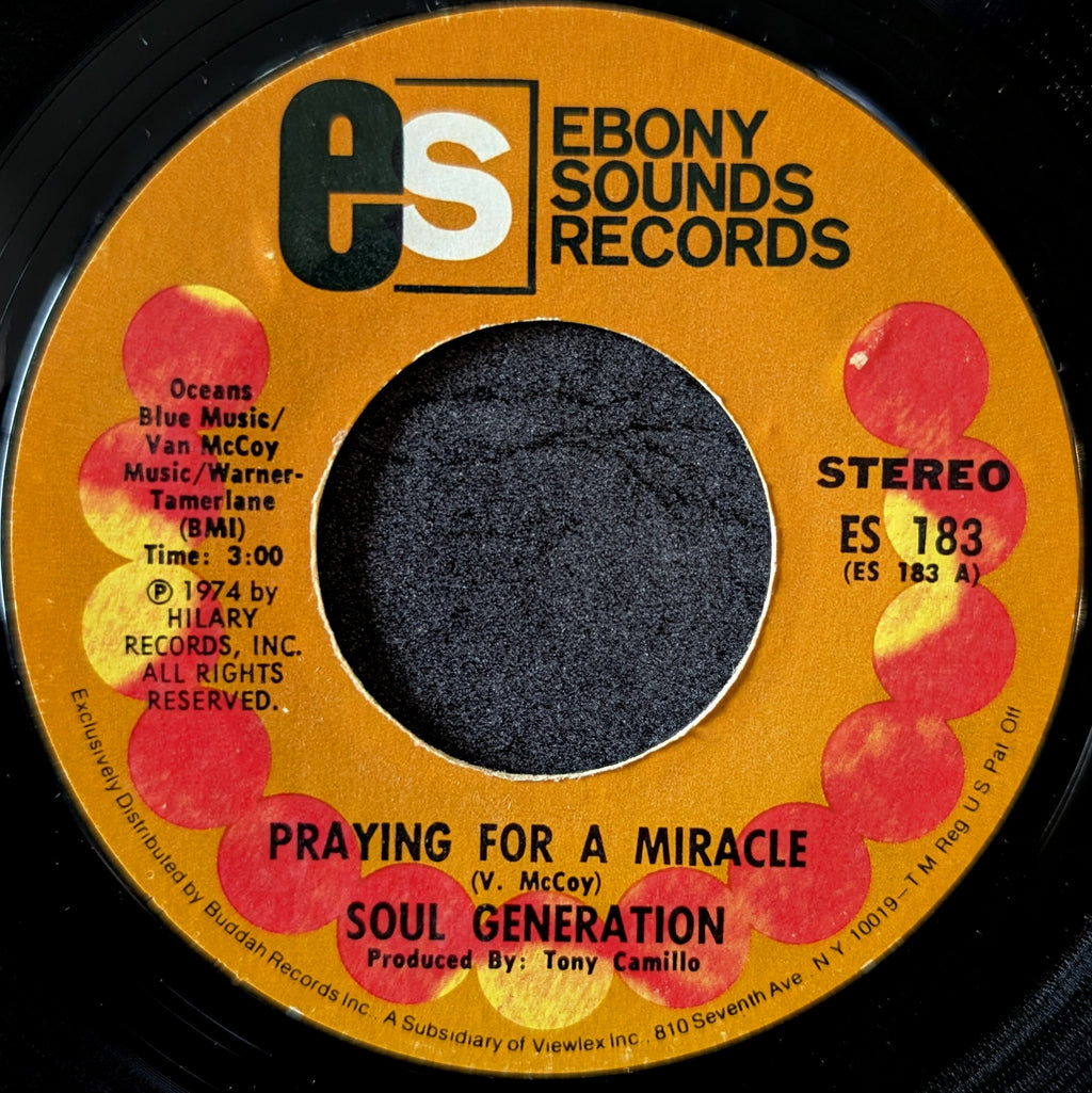 Soul Generation-Praying for a miracle/In your way