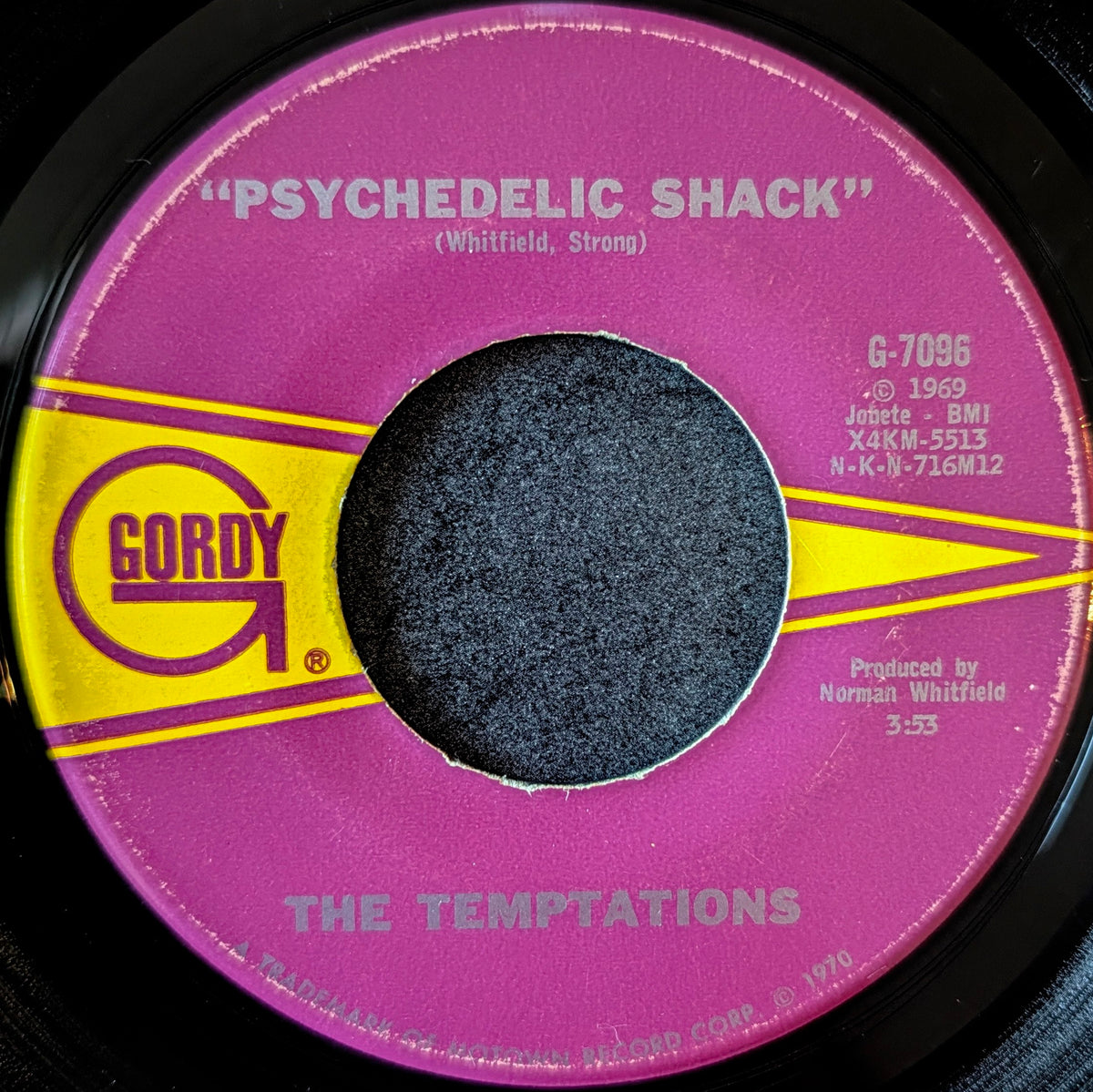 The Temptations-Psychedelic shack/ That’s the way love is