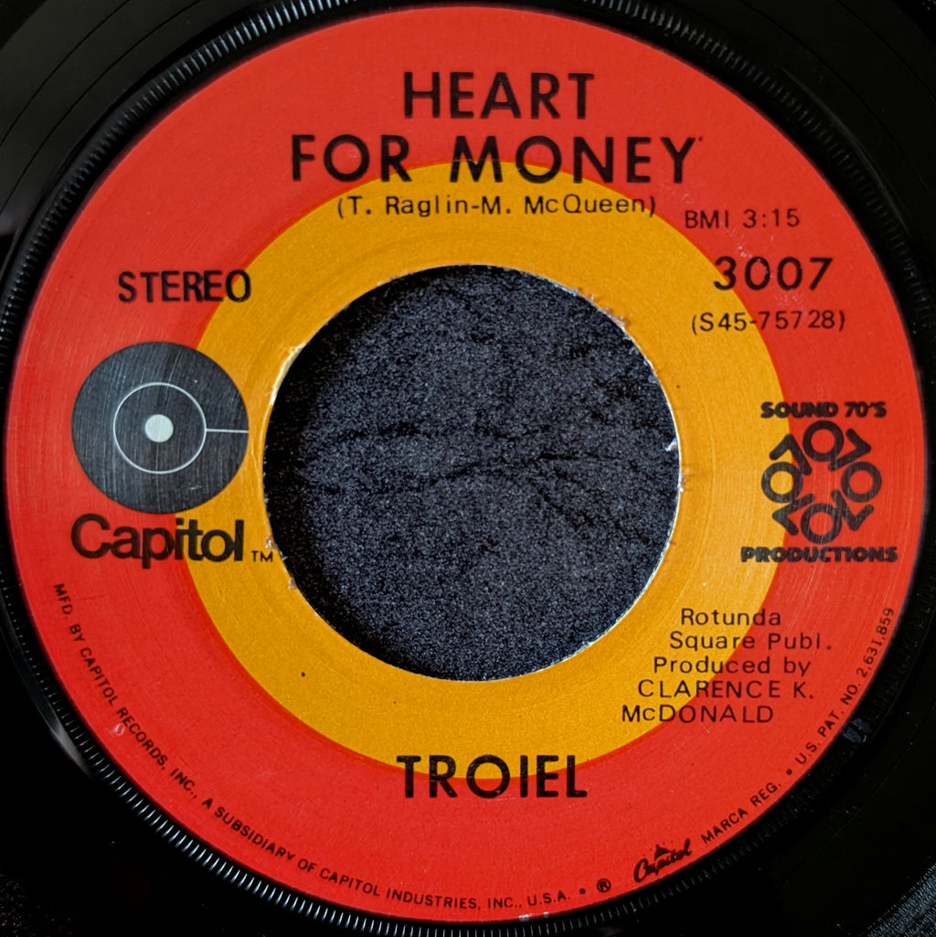 Troiel-Heart for money/ Time look away
