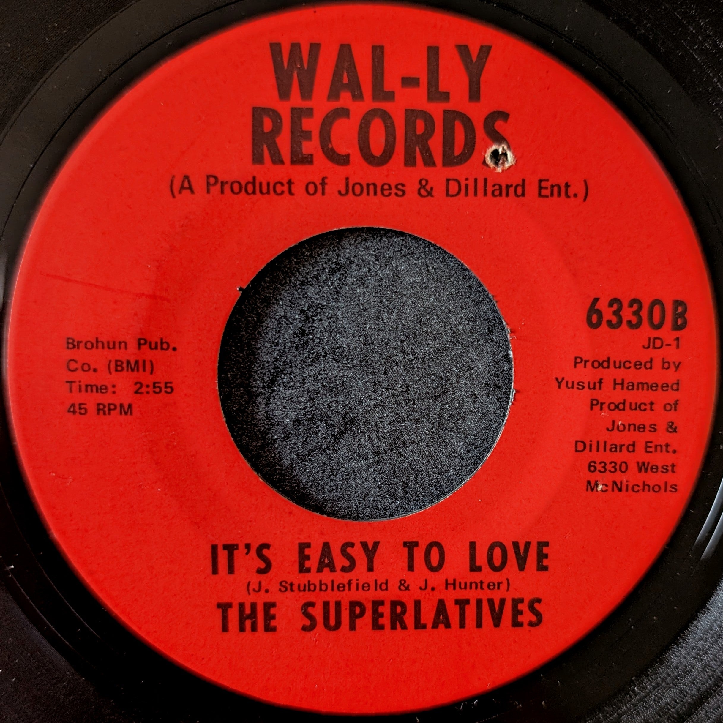 The Superlatives-Come on down to the ghetto/ It's easy to love
