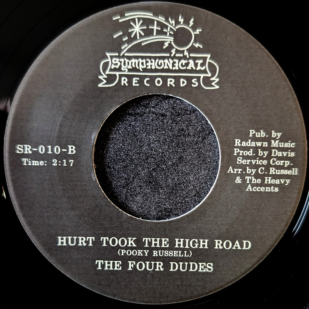 The Four Dudes-My heart is broken/ Hurt took the high road