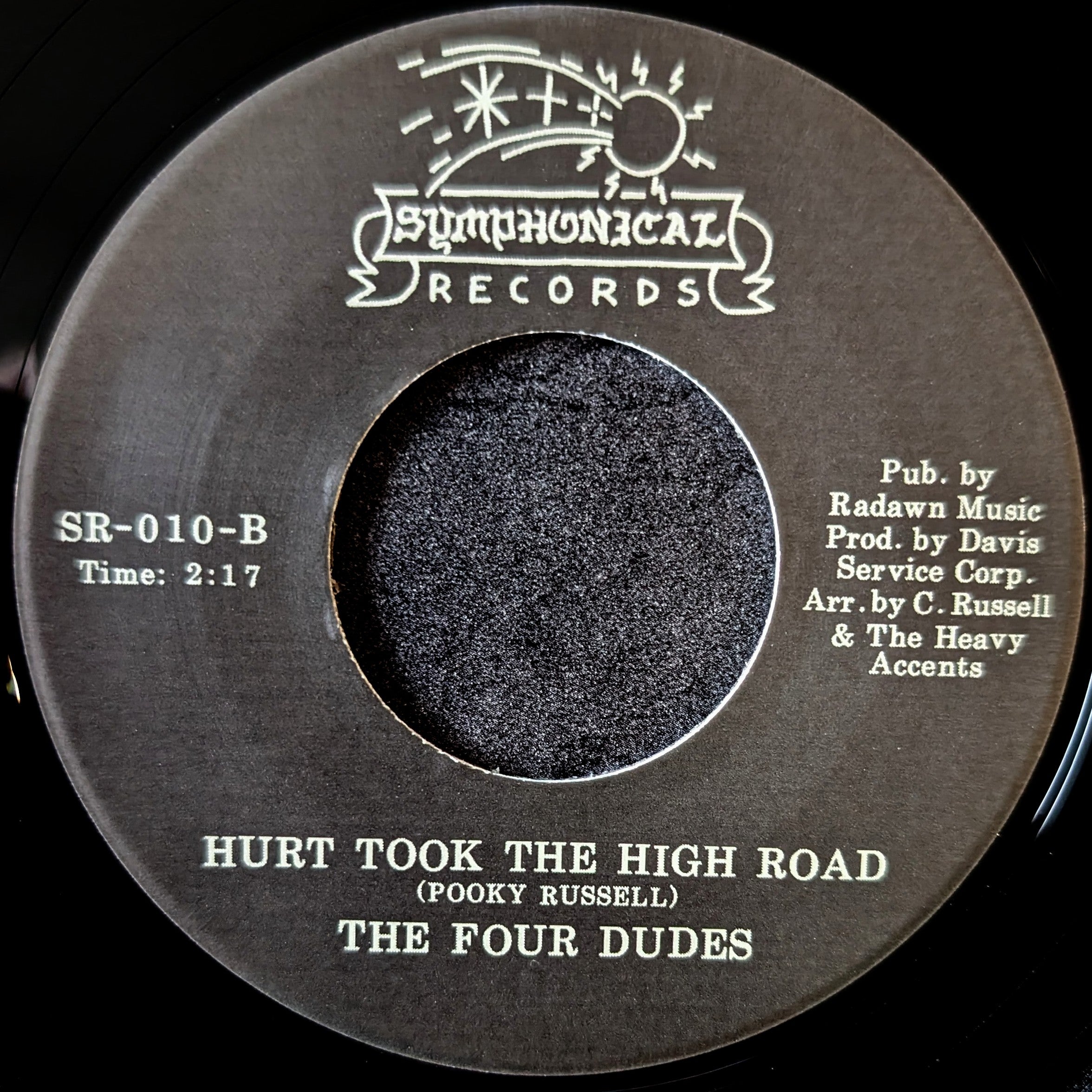 The Four Dudes-My heart is broken/ Hurt took the high road