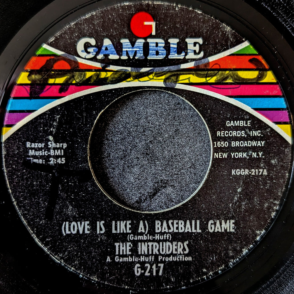 The Intruders-(Like is like A)Baseball game/ Friends no more