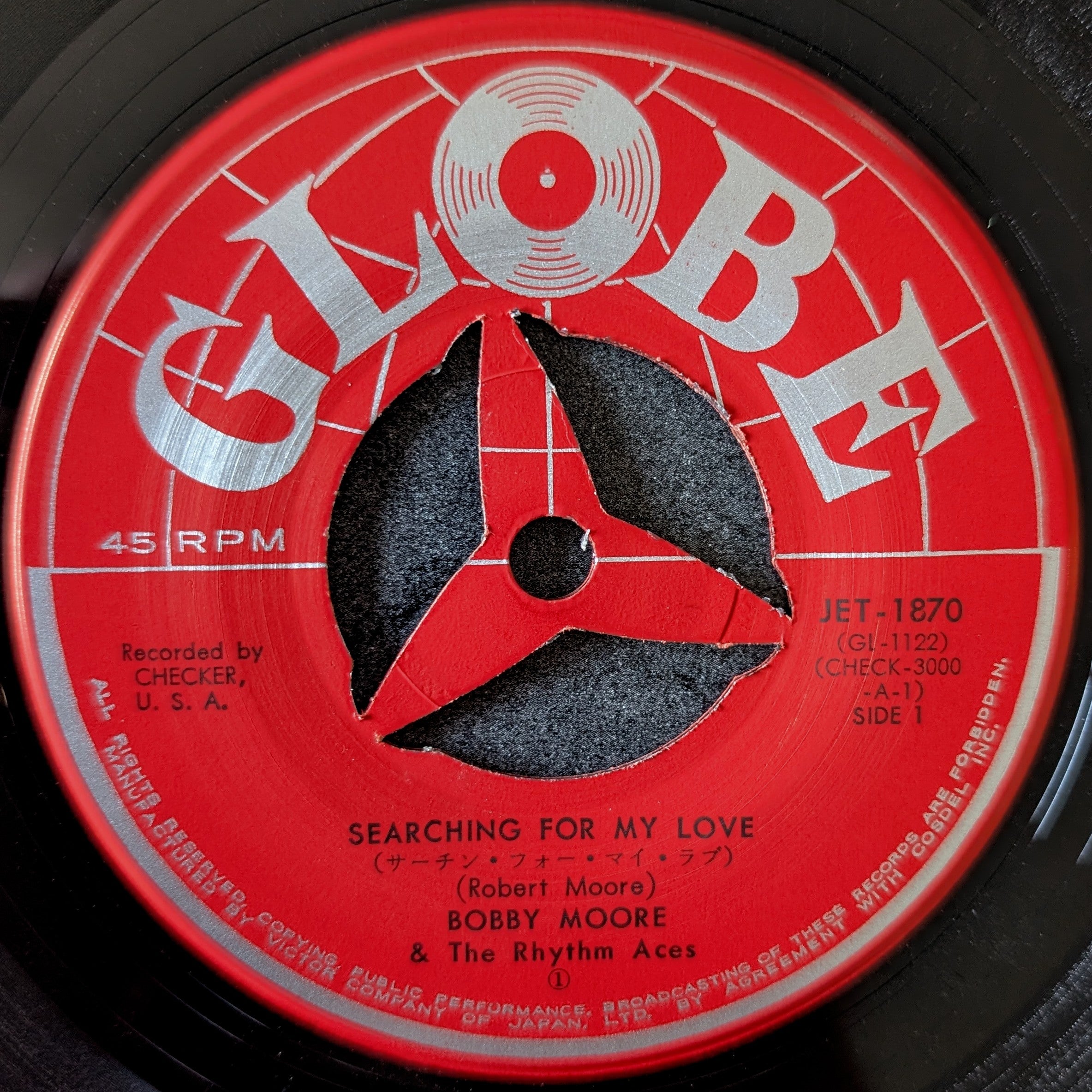 Bobby Moore & The Rhythm Aces-Searching for my love/I won't cry