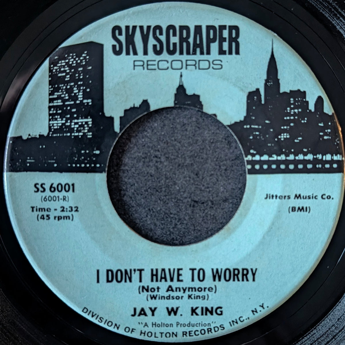Jay W. King-I'm so afraid/ I don't have to worry