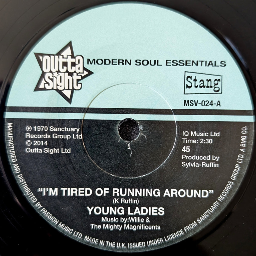Young Ladies-B.B.P-I'm tired of running around/The Prime of love