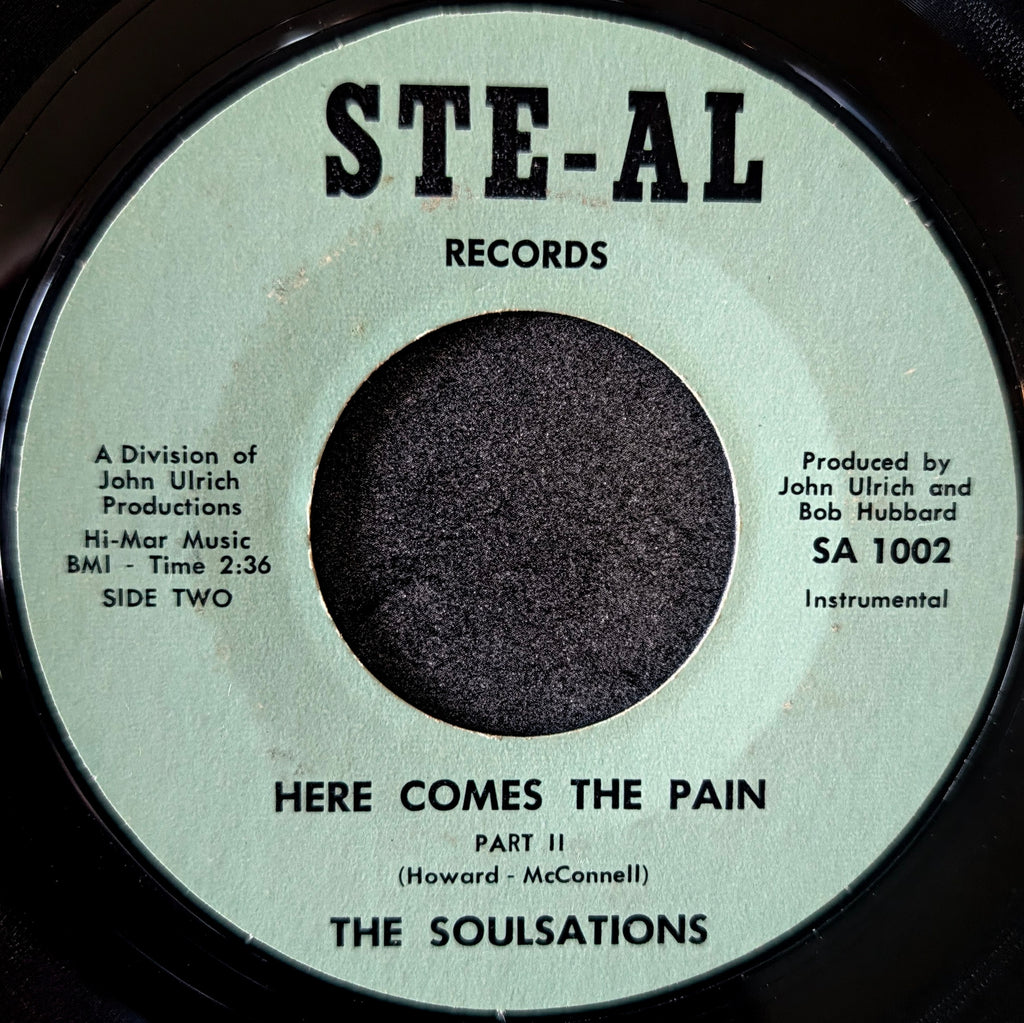 The Soulsations-Here comes the pain/Here comes the pain part 2