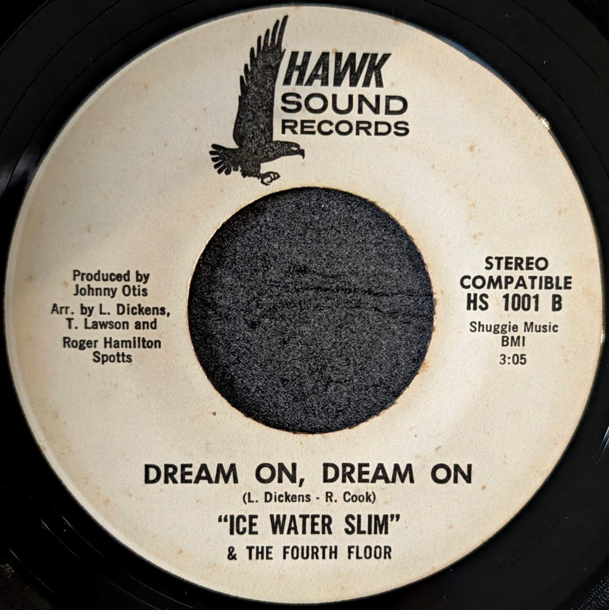 Ice Water Slim & The Fourth Floor- I don't understand it/ Dream on, dream on