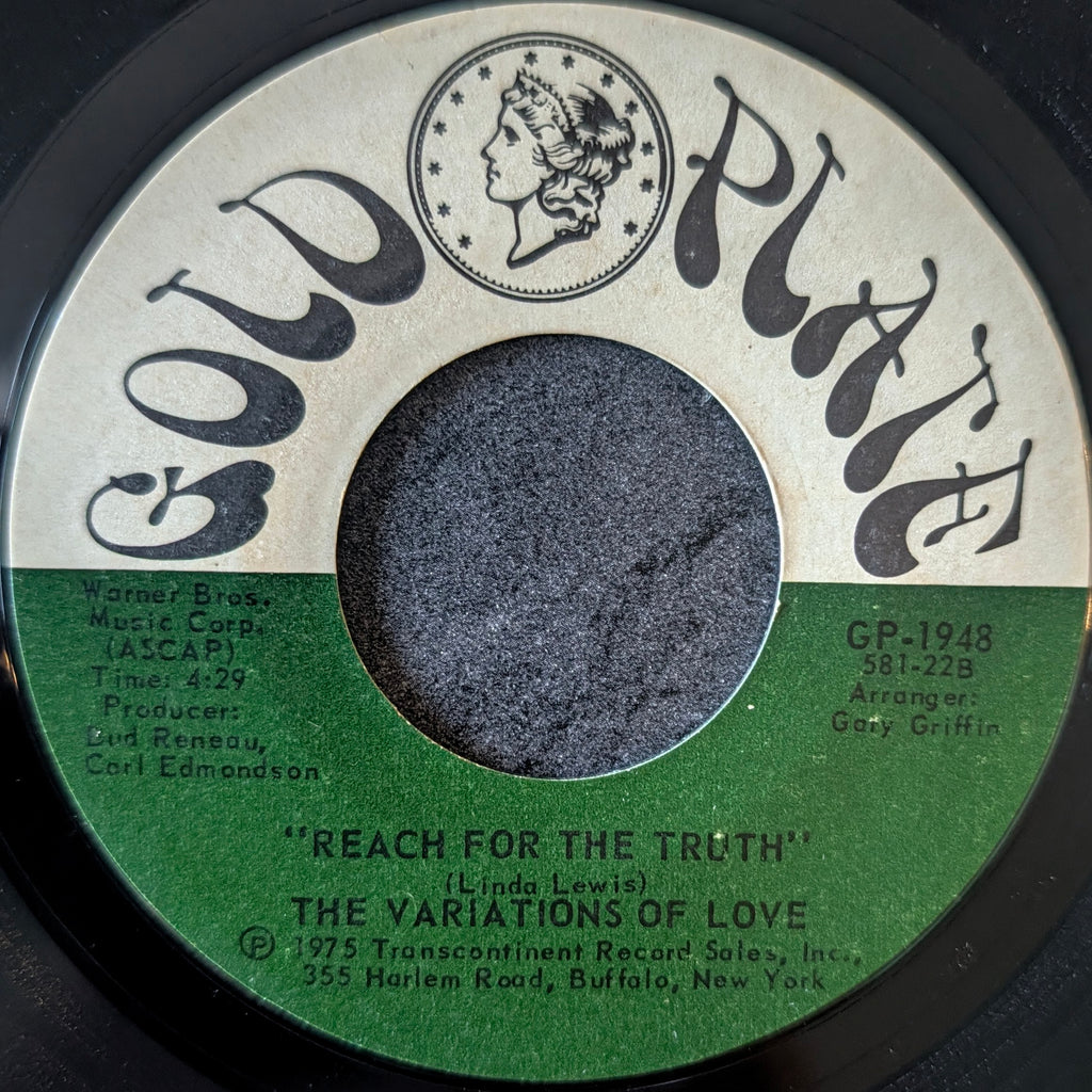 The Variations of love-I’ll always love you/ Reach for the truth