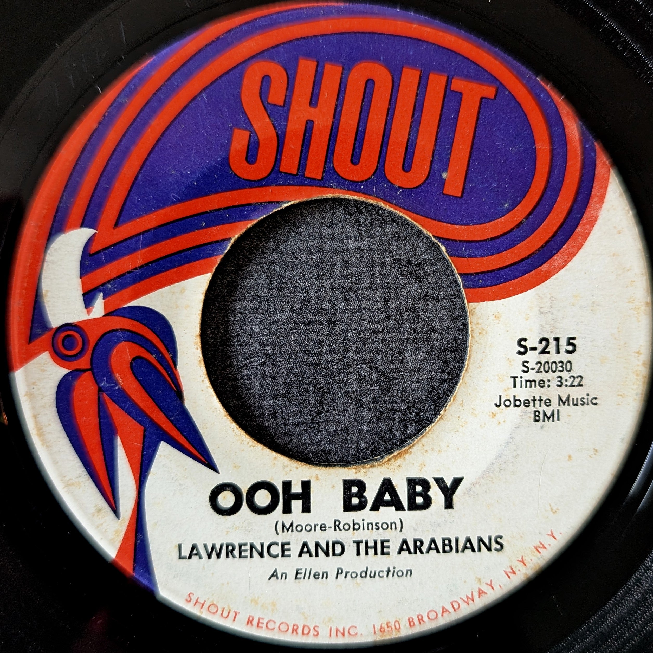 Lawrence and The Arabians-Ooh Baby/ Coincidence