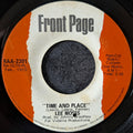 Lee Moses-Time and Place/ I can't take no chances