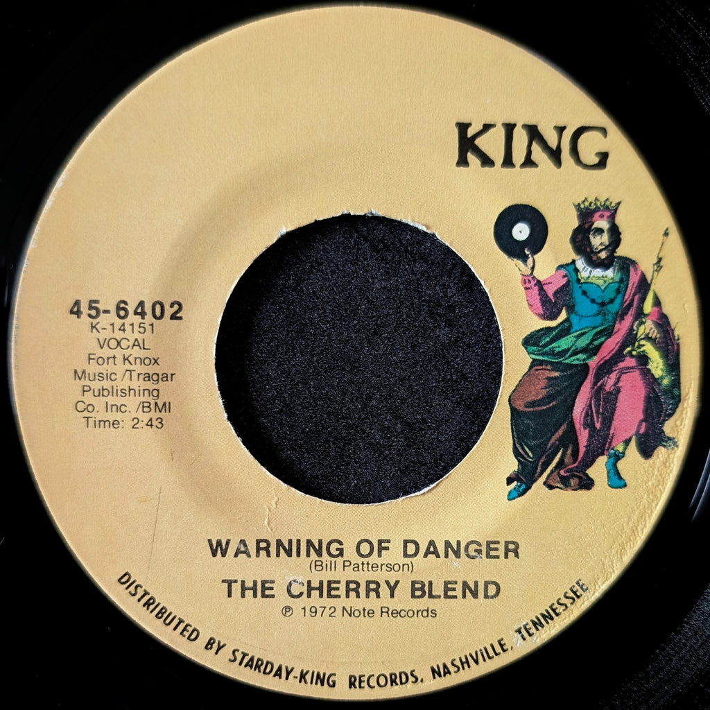 The Cherry Blend-Warning of danger/ Love is gone