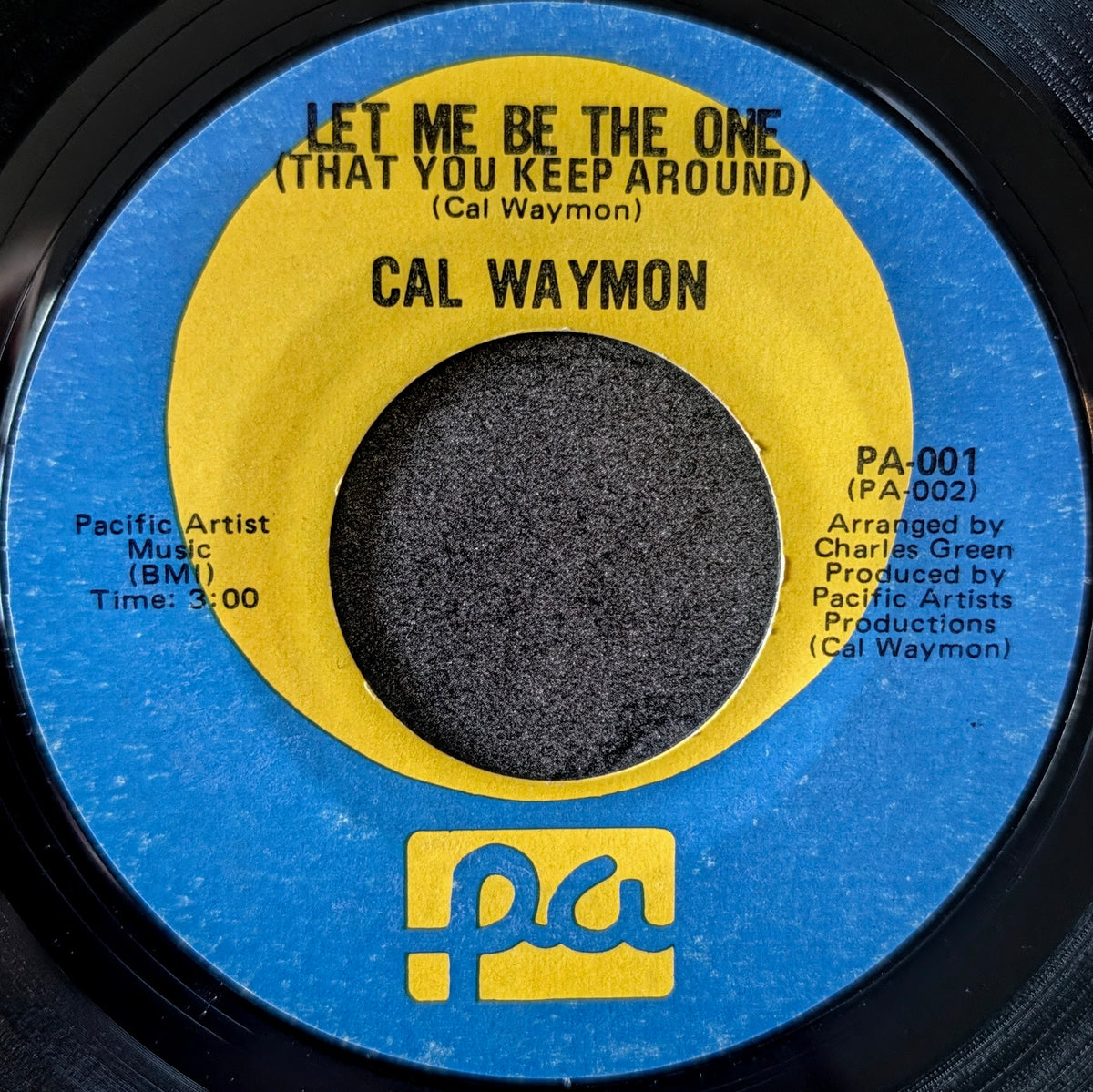 Cal Waymon-Lu Lu was that you/ Let me be the one