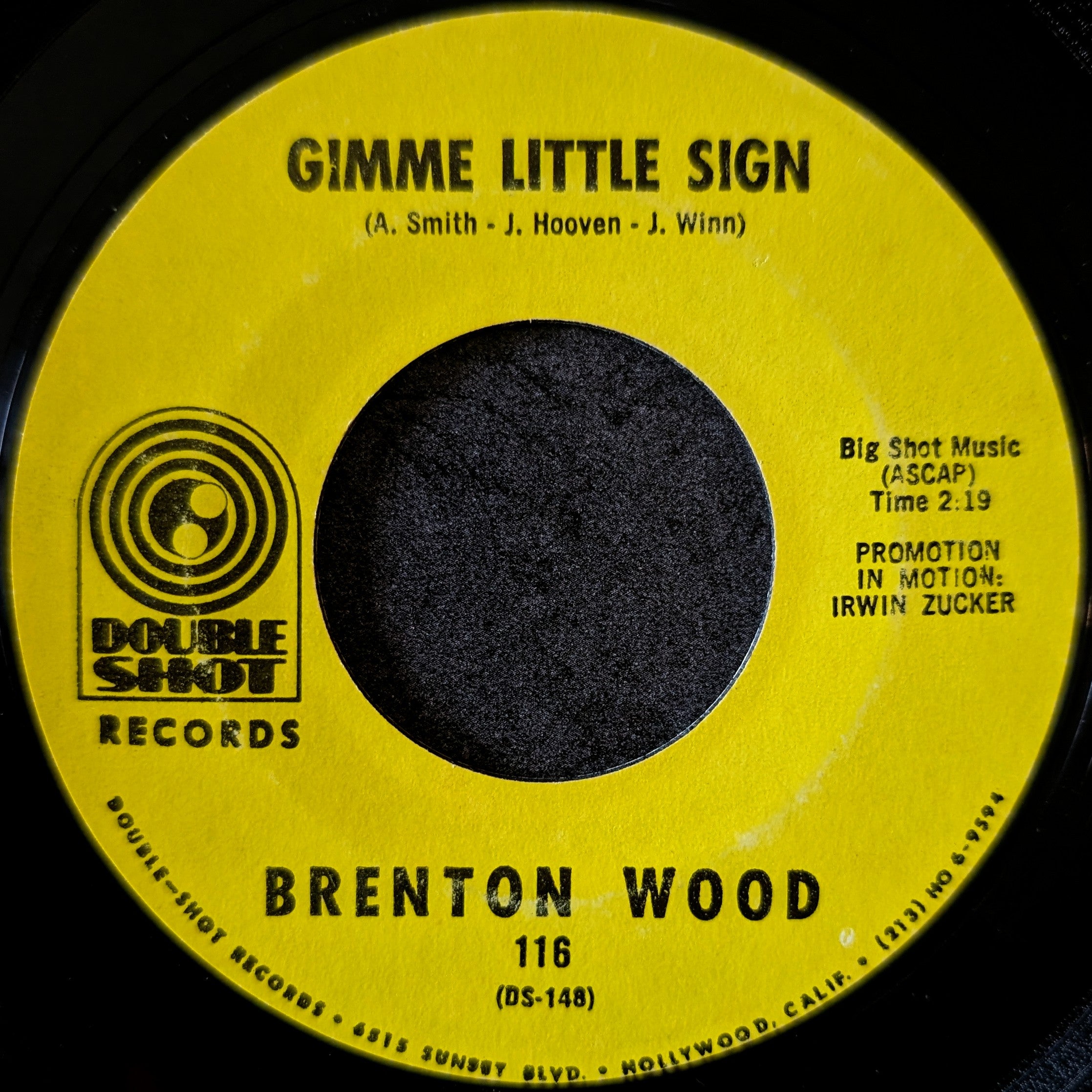 Brenton Wood-Gimme little sign/I think you're got your fools mixed up