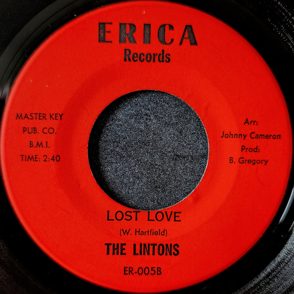 The Lintons-Don't you ever walk away/Lost love