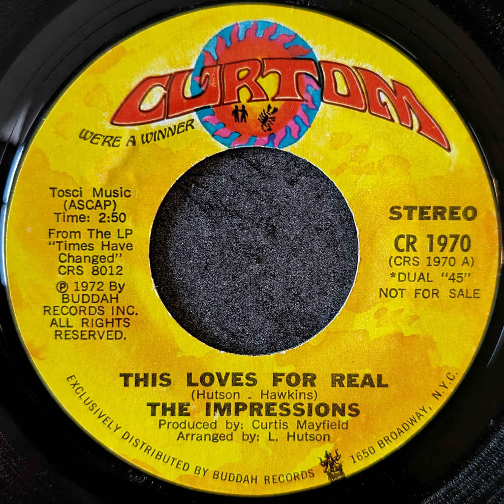 The Impressions-This loves for real/ This loves for real