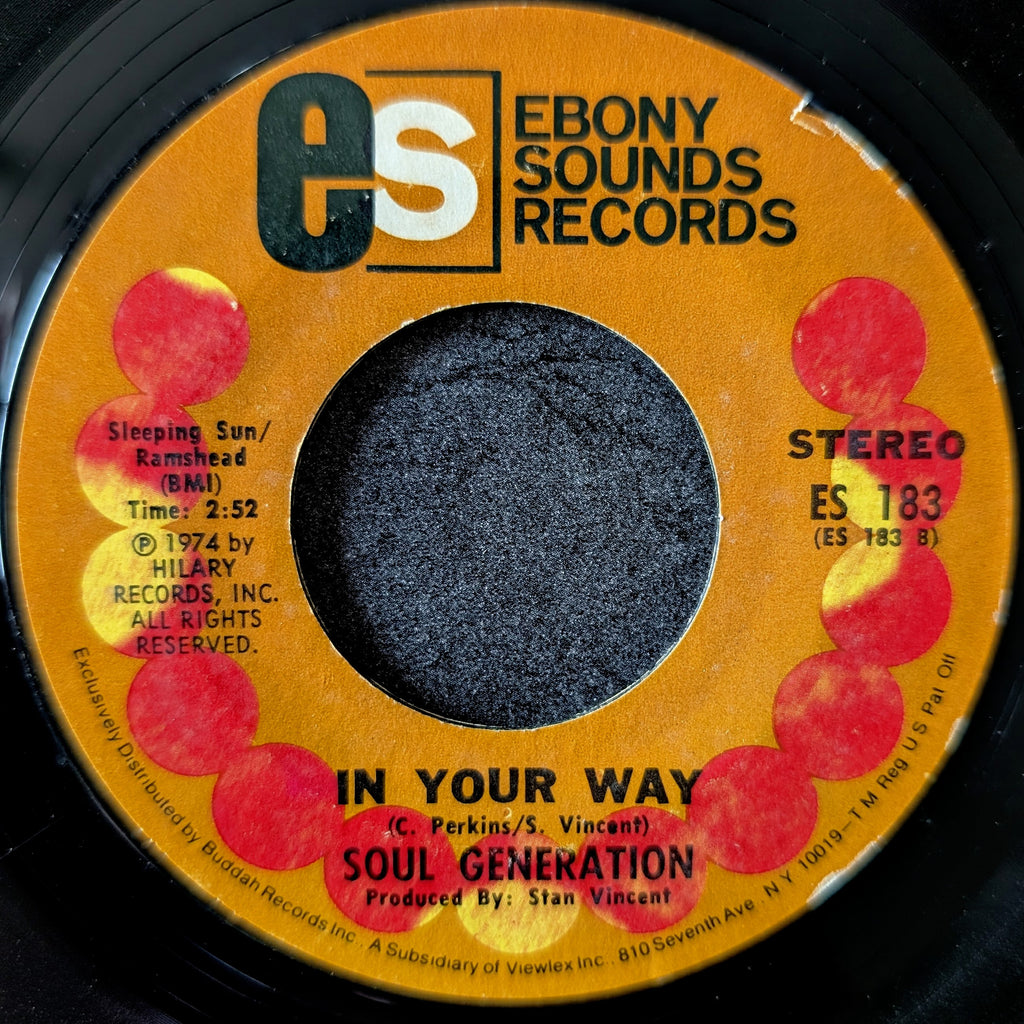 Soul Generation-Praying for a miracle/In your way