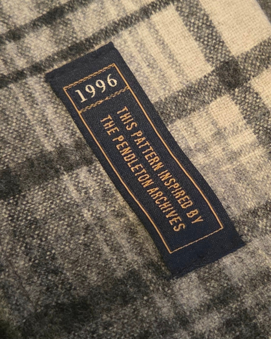 Pendleton Board Shirt Spring 2025 Black White Ombre 1996 Throwback