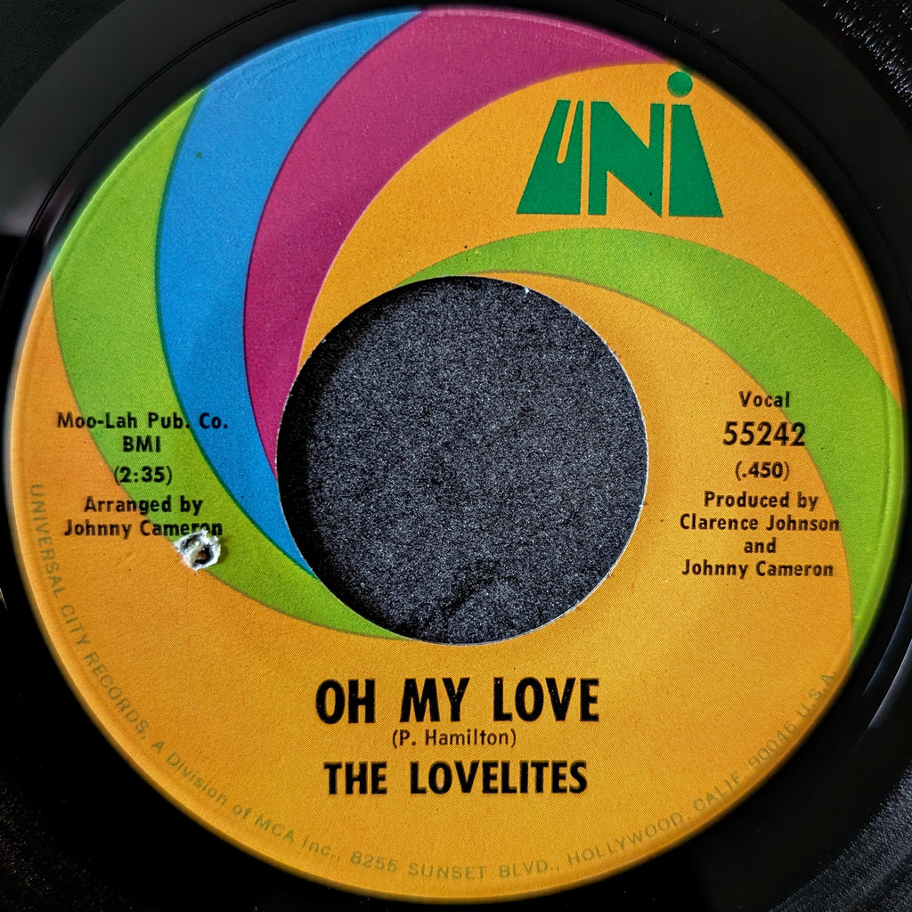 The Lovelites-This love is real/Oh my love