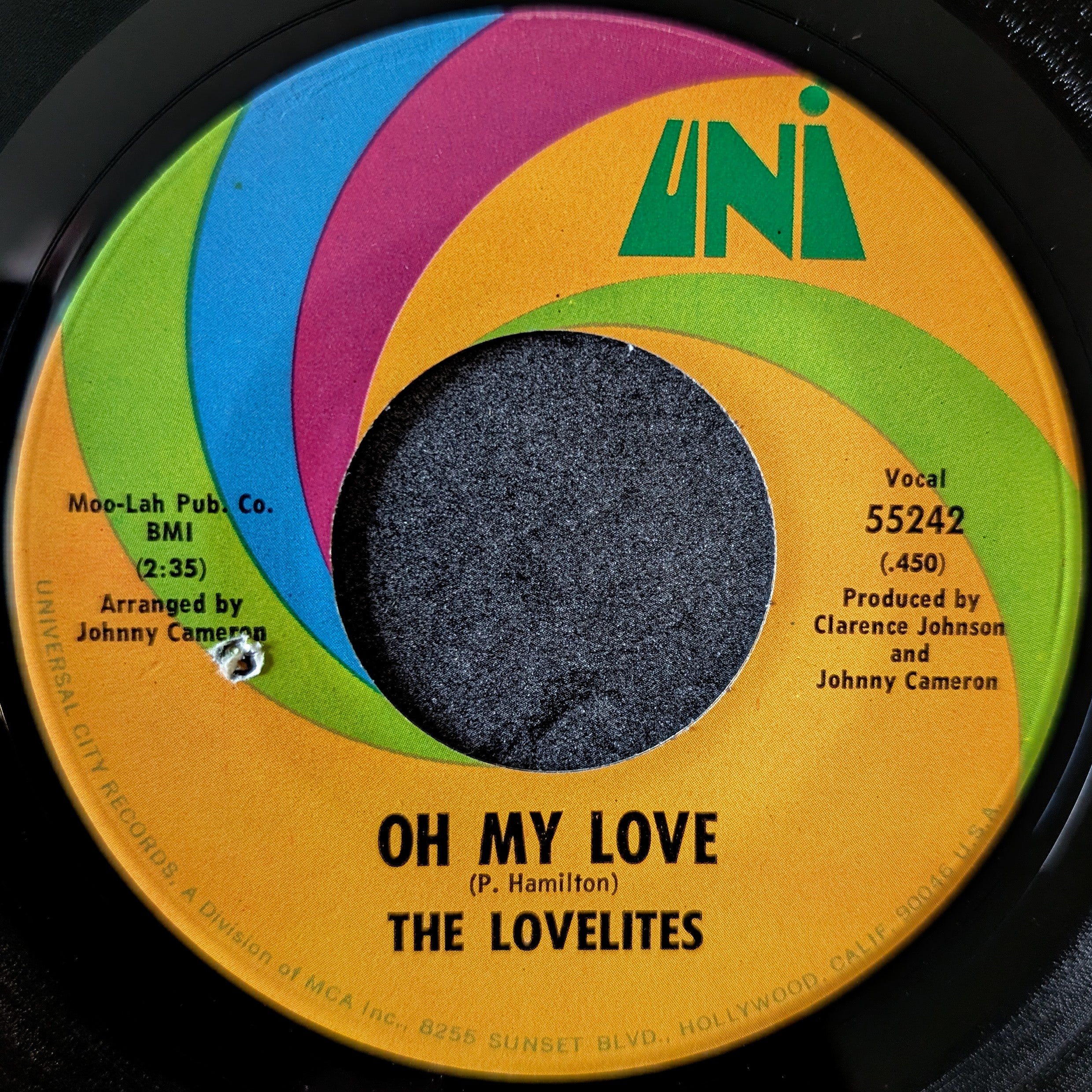 The Lovelites-This love is real/Oh my love