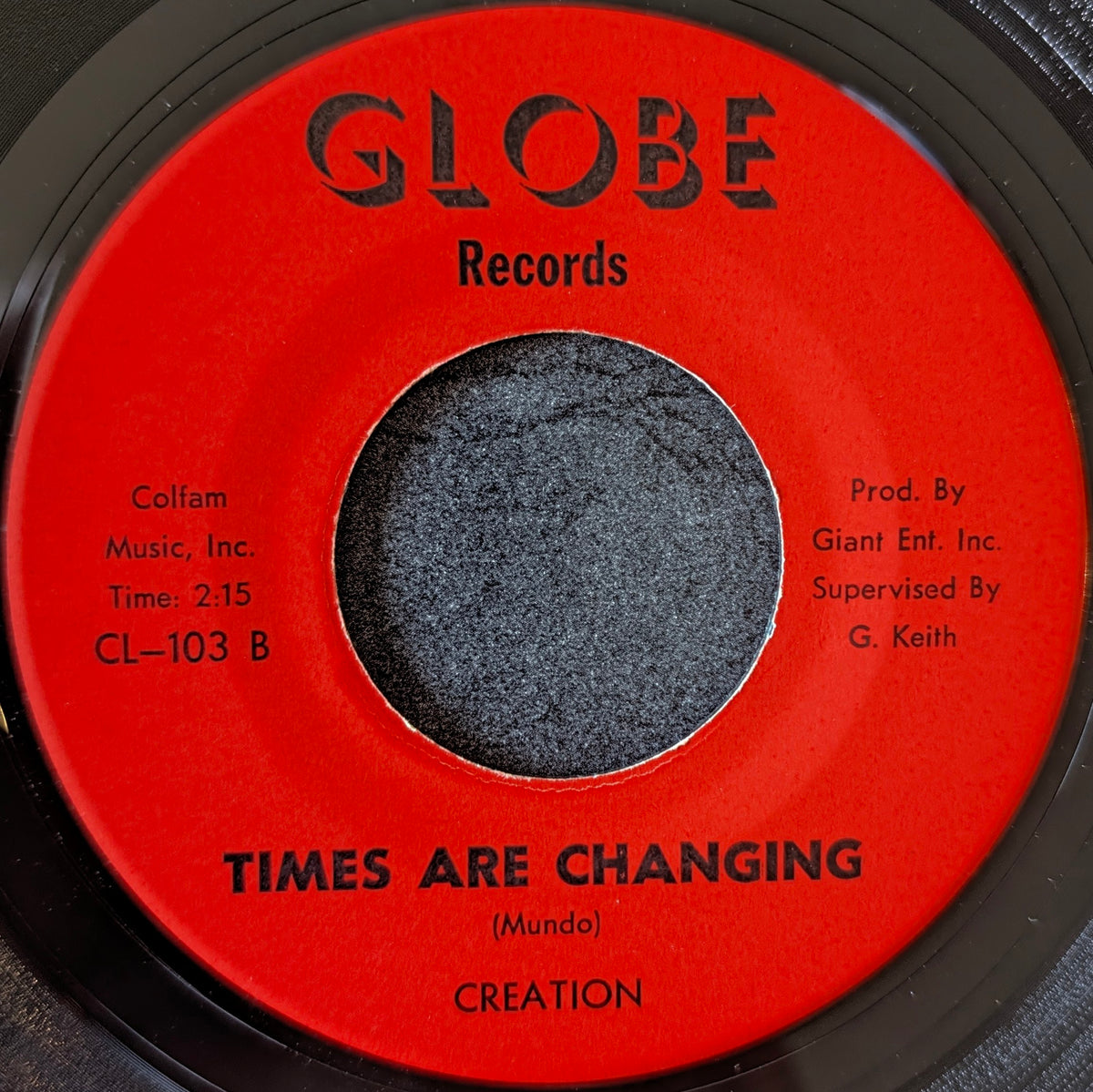 Creations-I've got to find her/ Times are changing