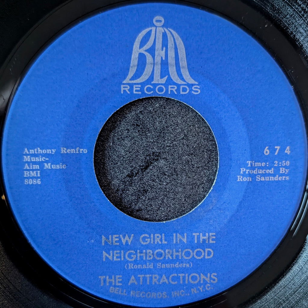 The Attractions-That girl is mine/ New girl in the neighborhood