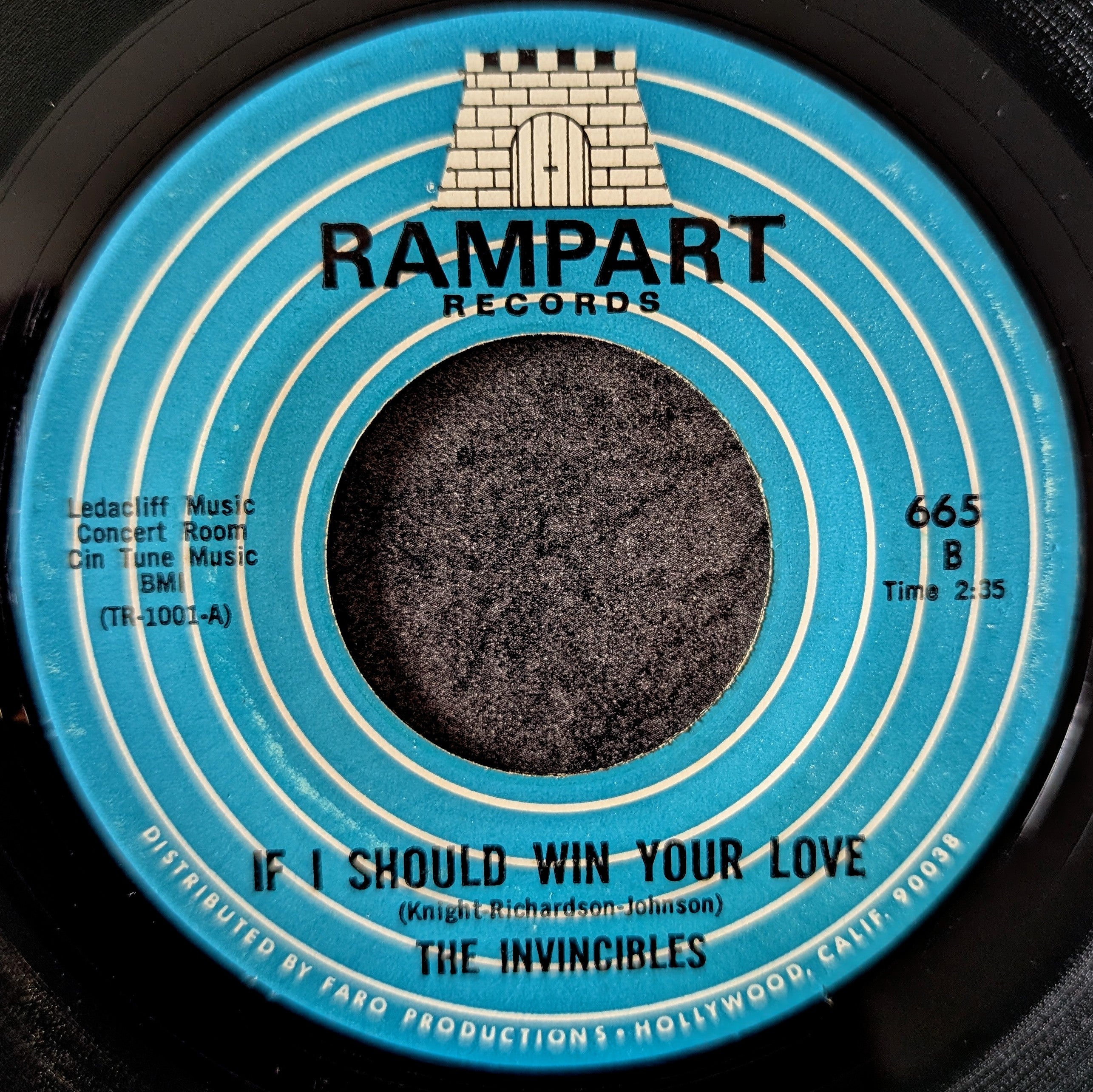 The Invincibles-Crystal blue persuasion/If I should win your love