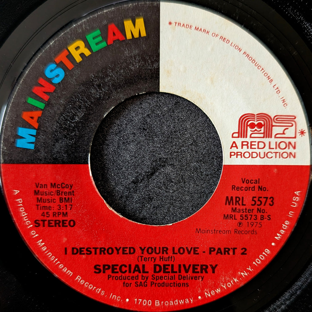 Special delivery-I destroyed your love Part 1/ I destroyed your love Part 2