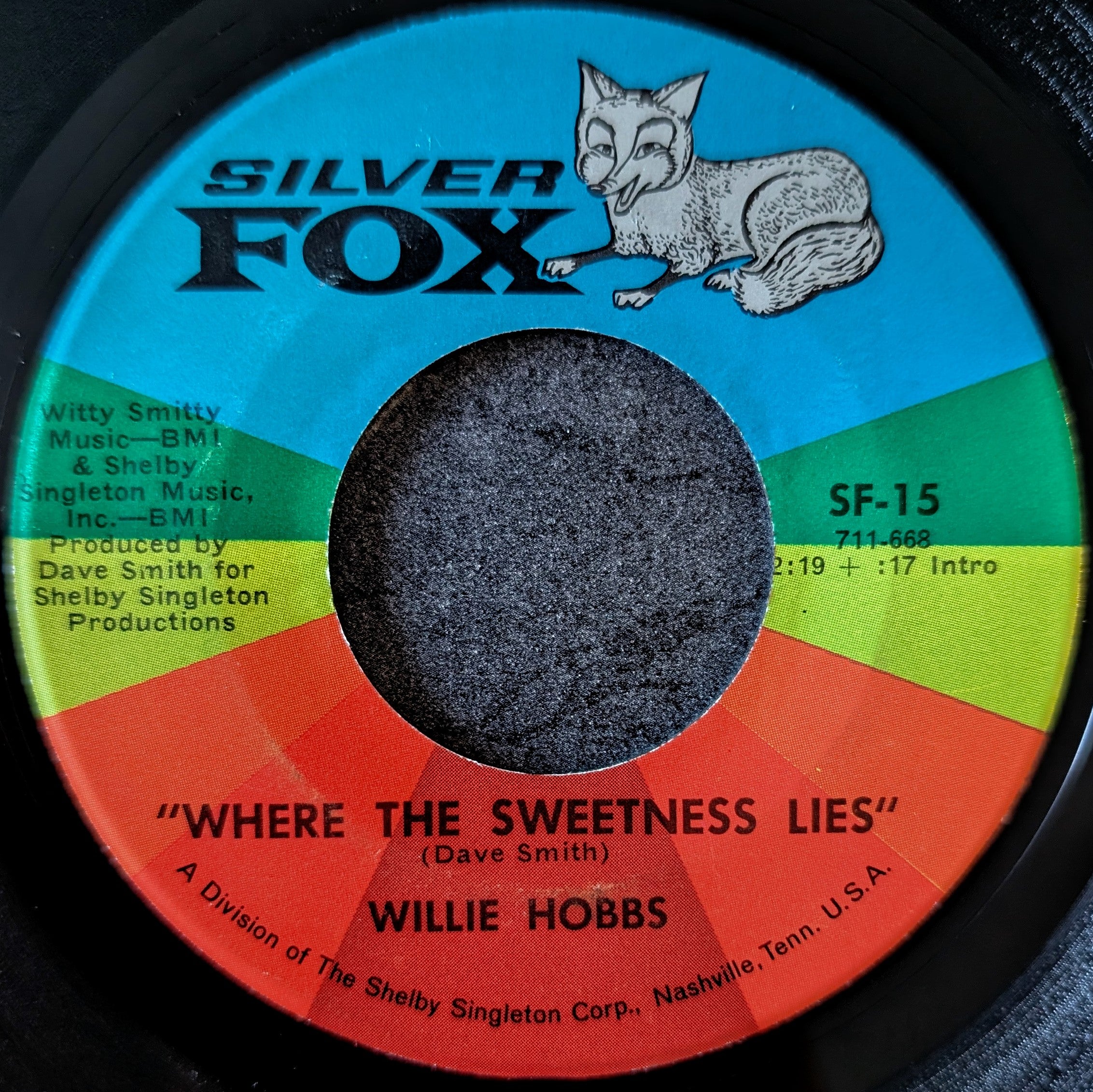 Willie Hobbos-Where the sweetness lies/ Love 'En and Leave 'Em