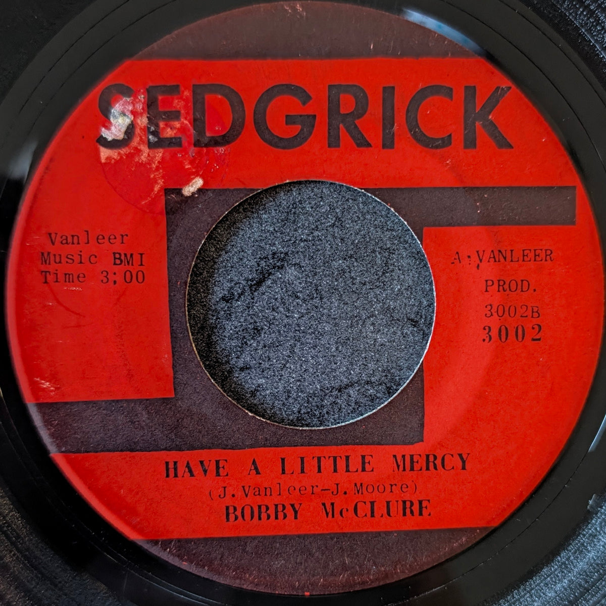 Bobby McClure-Never let you get away/ Have a little mercy