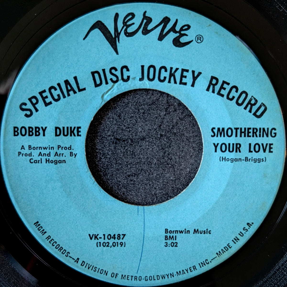 Bobby Duke-I gotta be with you/ Smothering your love