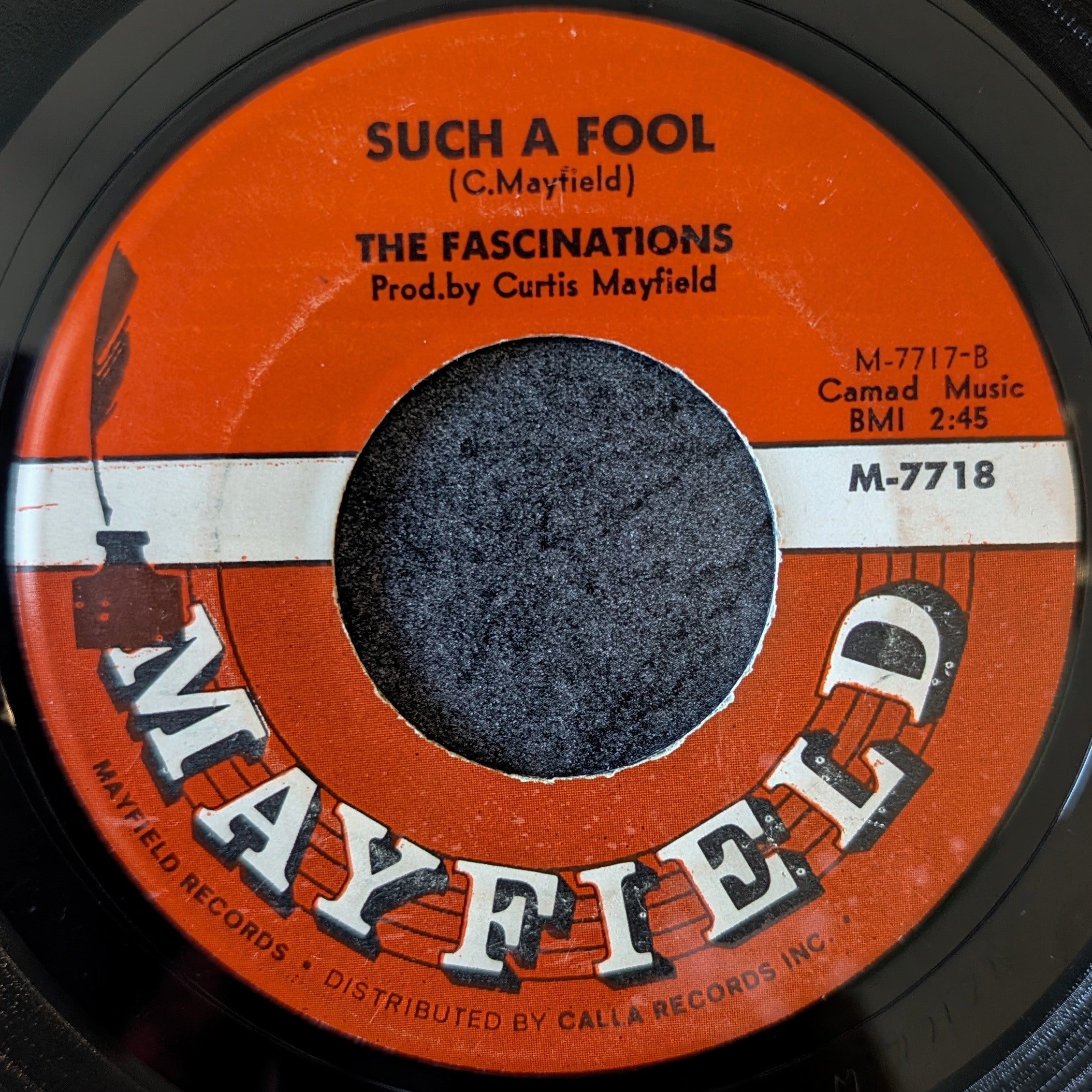 The Fascinations-Hold on/Such a fool