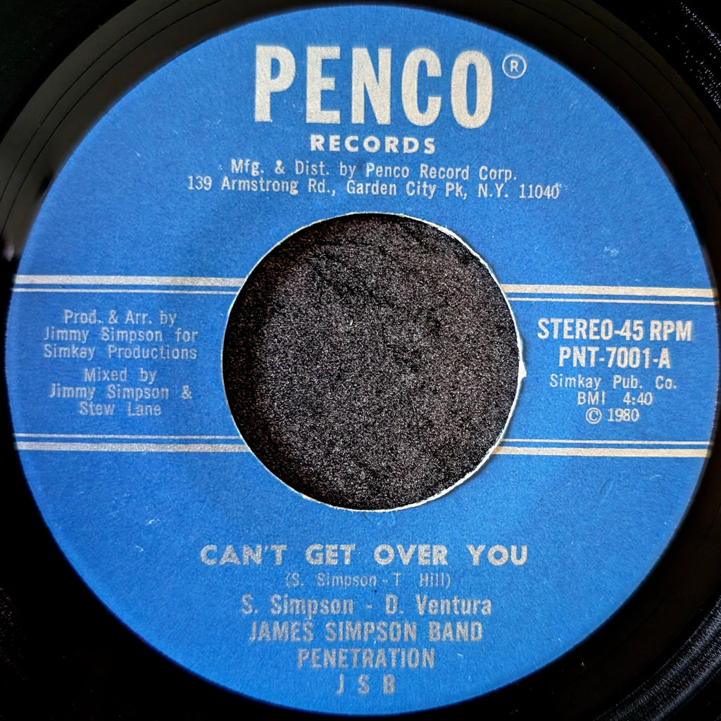 James Simpson-Can't get over you/ On the money