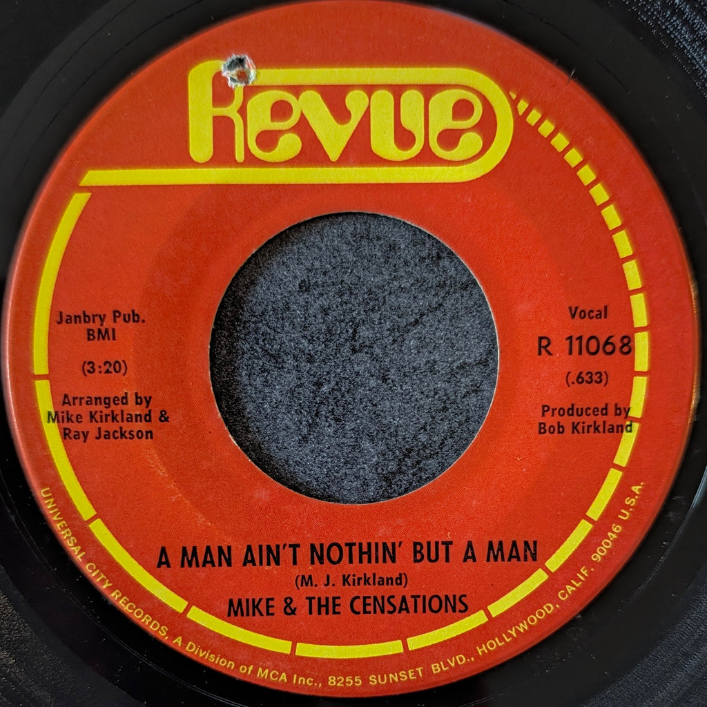 Mike & The Censations-Gonna try to get you back/ A Man ain't nothin but a man