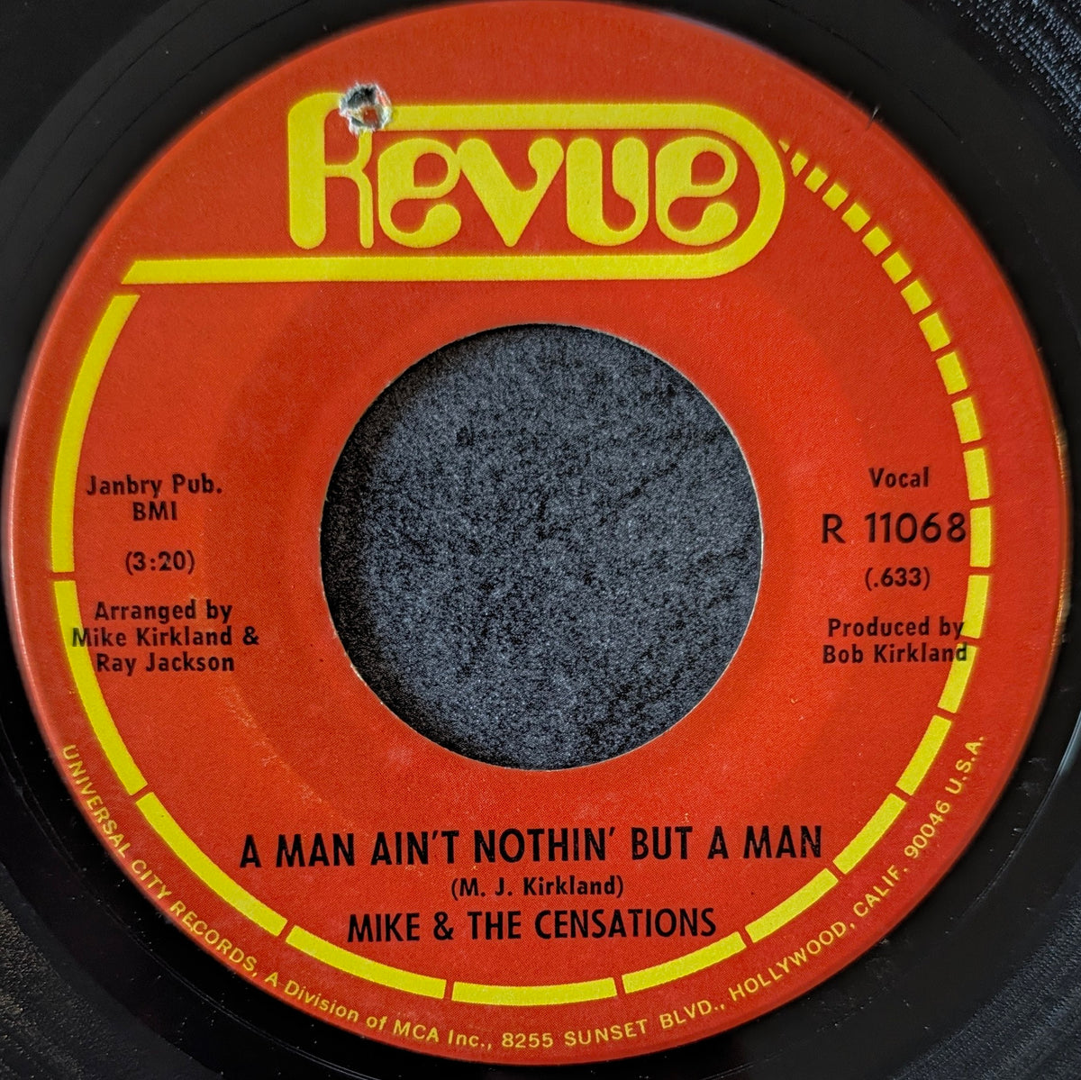 Mike & The Censations-Gonna try to get you back/ A Man ain't nothin but a man